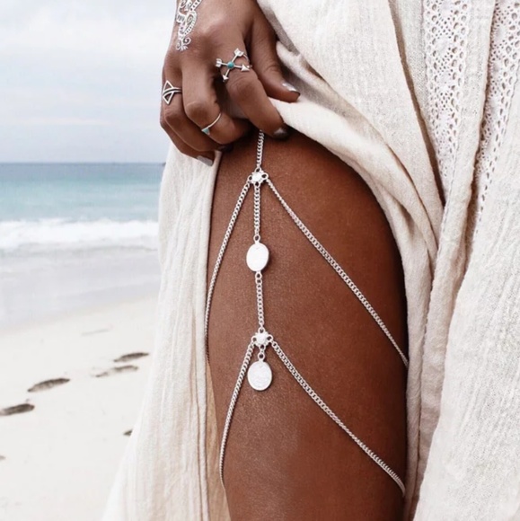 ↠SALE↞ Boho Thigh Chain - Picture 2 of 6